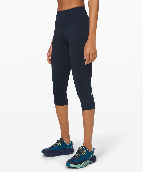 Fast and Free Crop II 19" *Non-Reflective | Women's Running Crops | lululemon