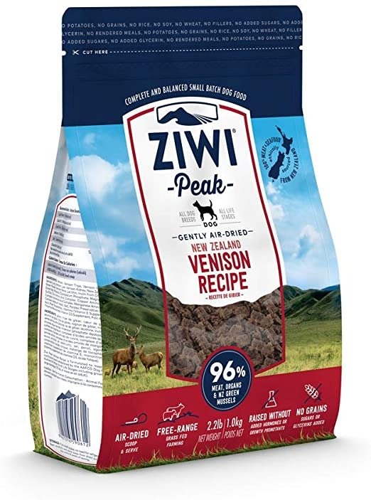 ZIWI Peak Air-Dried Dog Food – All Natural, High Protein, Grain Free & Limited Ingredient with Superfoods