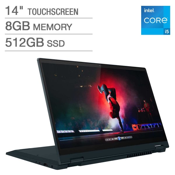 Flex 5 Series 2-in-1 Touchscreen Laptop - 11th Gen Intel Core i5-1135G7 - 1080p