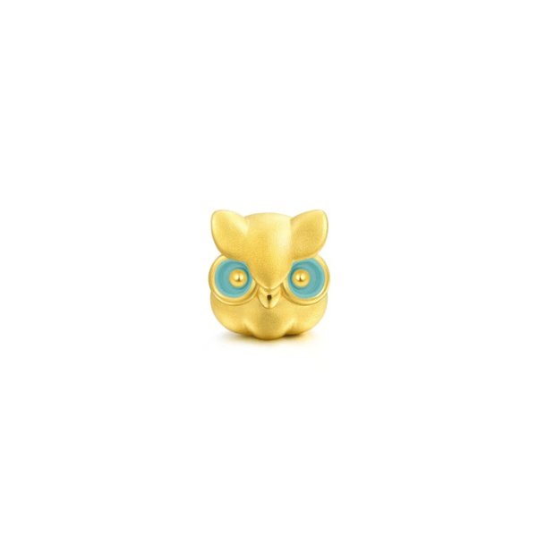 Charme 'MG Exclusive' 999 Gold Owl Charm | Chow Sang Sang Jewellery eShop