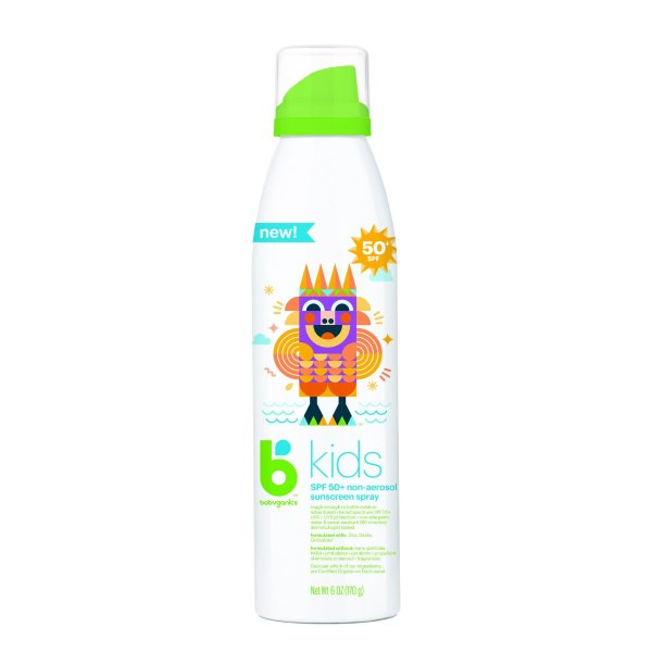 Kids Non-Aerosol Sunscreen Spray, SPF 50+, 6 oz