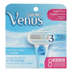 默默的抢吧！吉列Gillette Venus Original 女士去毛刀替换刀片8个装