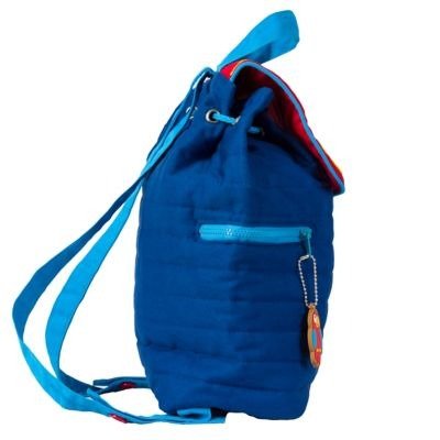 ® Alligator Quilted Backpack in Blue
