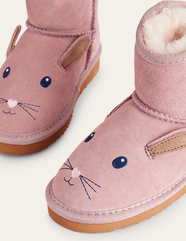 儿童小兔羊毛雪地靴