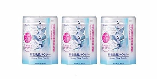 Kanebo Japan suisai Beauty Clear Enzyme Cleansing Powder (32 cubes) ×3boxes