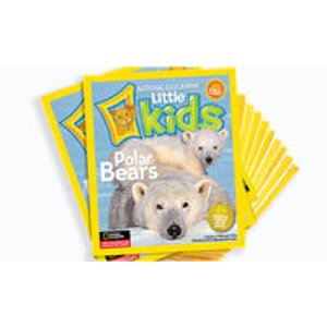 National Geographic儿童杂志 3-6岁或6-12岁（1年）