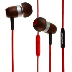Symphonized GLXY Premium Genuine Wood In-ear Noise-isolating Headphones