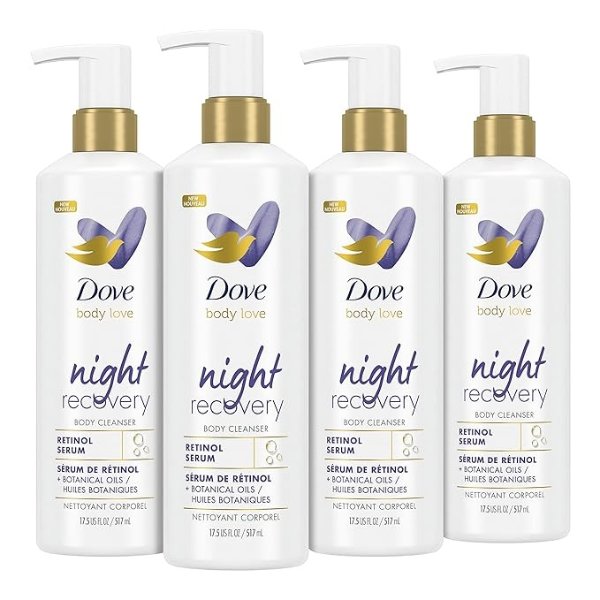 Body Love Body Cleanser Night Recovery 4 Count
