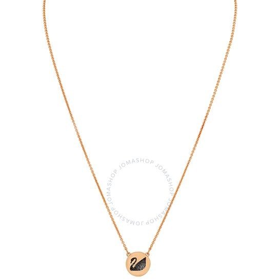 Hall Swan Rose Gold Necklace