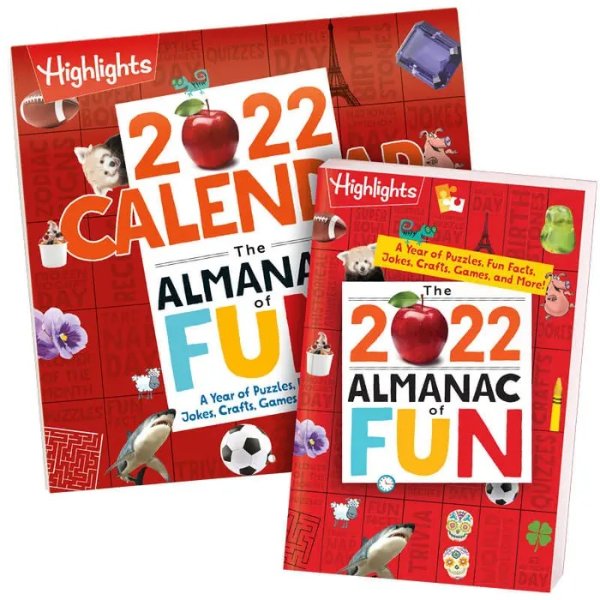 2022 Almanac of Fun + 2022 Almanac of Fun Calendar