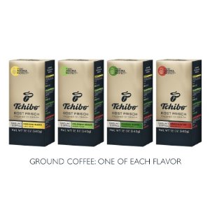 Tchibo 多口味咖啡组合4袋装 可选咖啡豆/咖啡粉