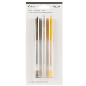 Cricut Martha Stewart Glitter Gel Pen Set, Classic