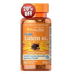 Lutein 20 mg with Zeaxanthin