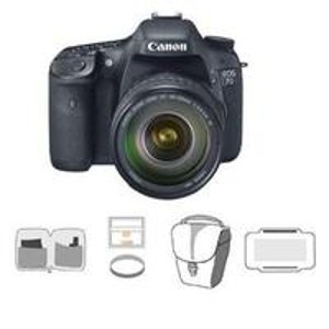 Canon 7D D SLR Camera with EF 28-135mm f/3.5-5.6 IS USM Lens ( Plus 16 GB CF Card, Camera Bag, Cleaning Kit, 72 mm UV Filter)