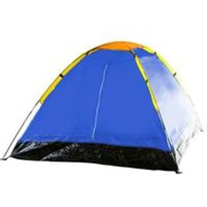 Whetstone™ Two Person Tent With Carry Bag, Yellow/Blue