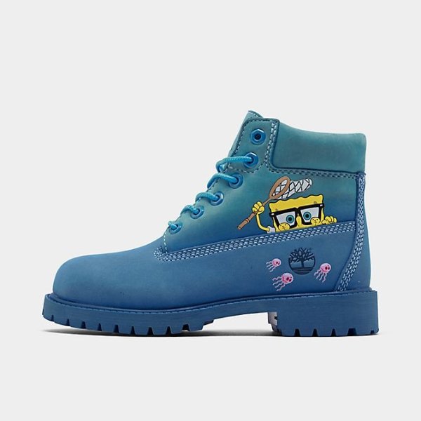 Little Kids' Timberland x SpongeBob SquarePants 6 Inch Premium Boots
