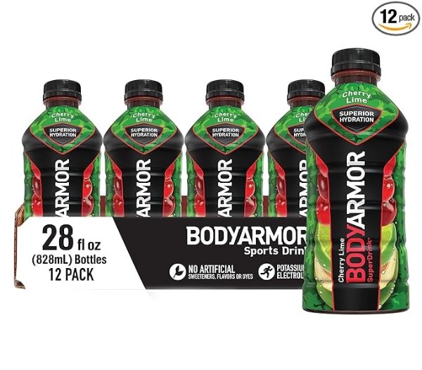 Sports Drink Sports Beverage, Cherry Lime, Coconut Water Hydration, Natural Flavors With