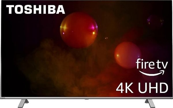 All-New Toshiba 75-inch 75C350KU C350 Series LED 4K UHD Smart Fire TV, Released 2021