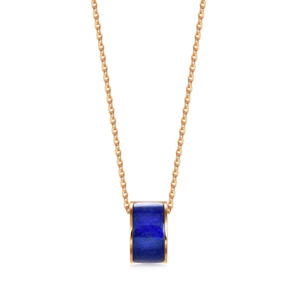 Minty Collection 18K Gold Lapis Lazuli Necklace | Chow Sang Sang Jewellery eShop