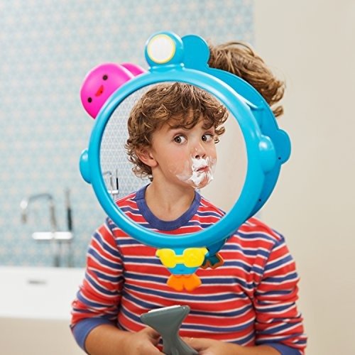 See, Shave and Squirt Mirror Set Bath Toy