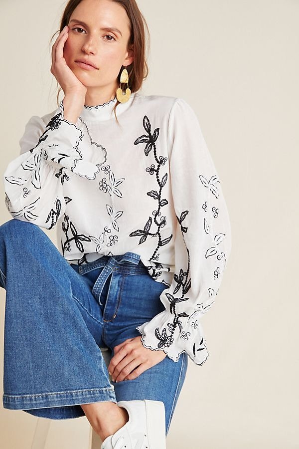 Hopper Embroidered Blouse