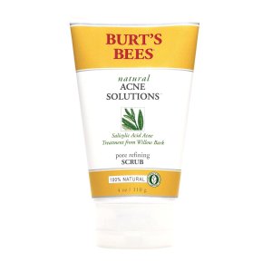 Burt's Bees Natural Acne Solutions Pore Refining Scrub, 4 Ounces