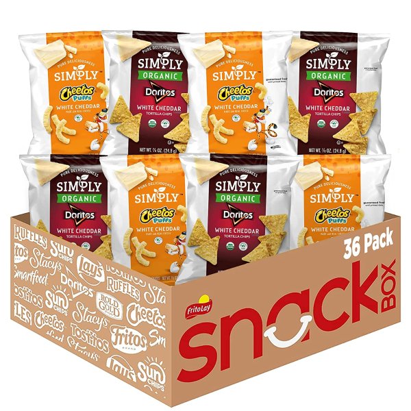 Simply Doritos & Cheetos Mix Variety Pack, 0.875 Ounce (Pack of 36)