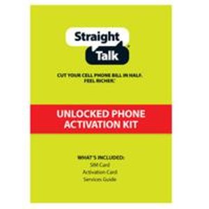 Straight Talk AT&T Compatible Standard and Micro SIM Activation Kit