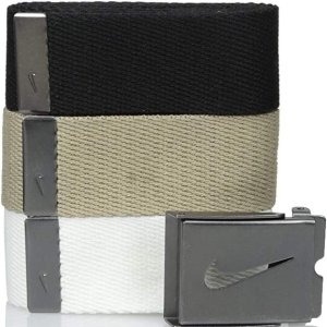 Nike Men's 3 Pack Web Belt On Sale
