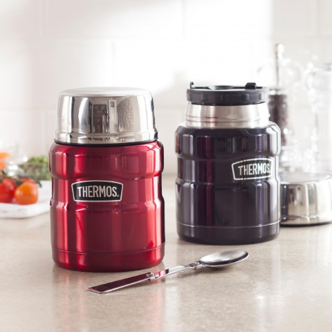  Thermos Stainless King 24 Ounce Stainless Steel Food Jar as Low as  $16.07