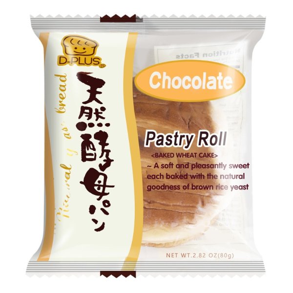 D-PLUS Natural Yeast Bread Chocolate Flavor 80g
