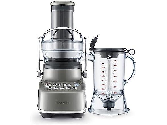 BJB615SHY the 3X Bluicer Blender & Juicer in one, Smoked Hickory