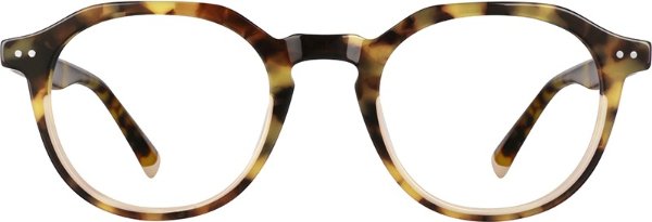 Tortoiseshell Geometric Glasses #4430325 | Zenni Optical Eyeglasses