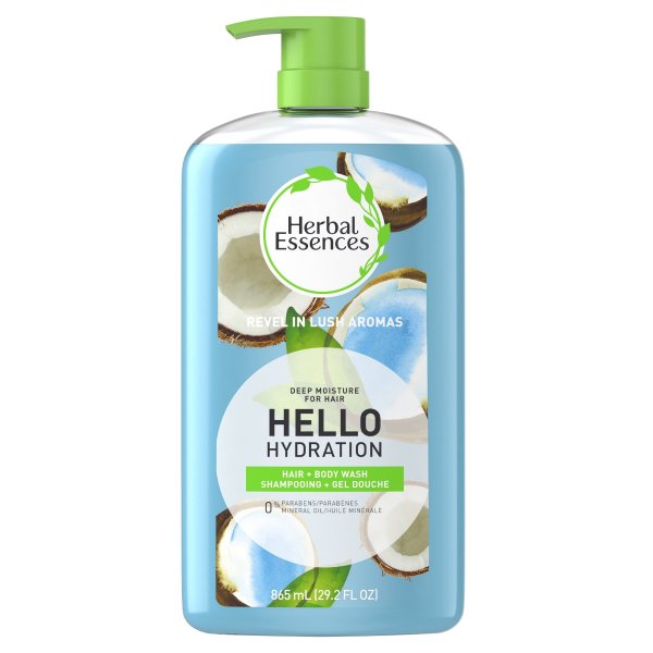 Herbal Essences Hello Hydration Shampoo and Body Wash Deep Moisture for Hair 29.2 fl oz
