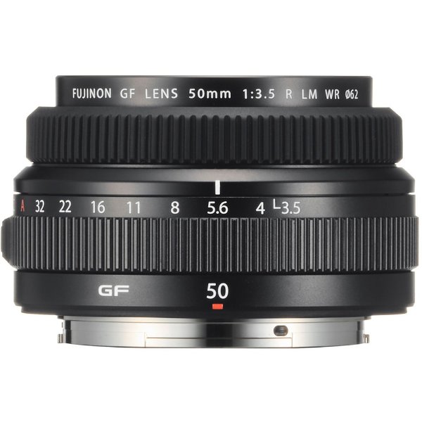 GF 50mm f/3.5 R LM WR Lens with UV Filter Kit