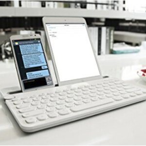 Logitech K480 蓝牙键盘 白色