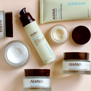 with Dead Sea Mineral products purchase @ AHAVA