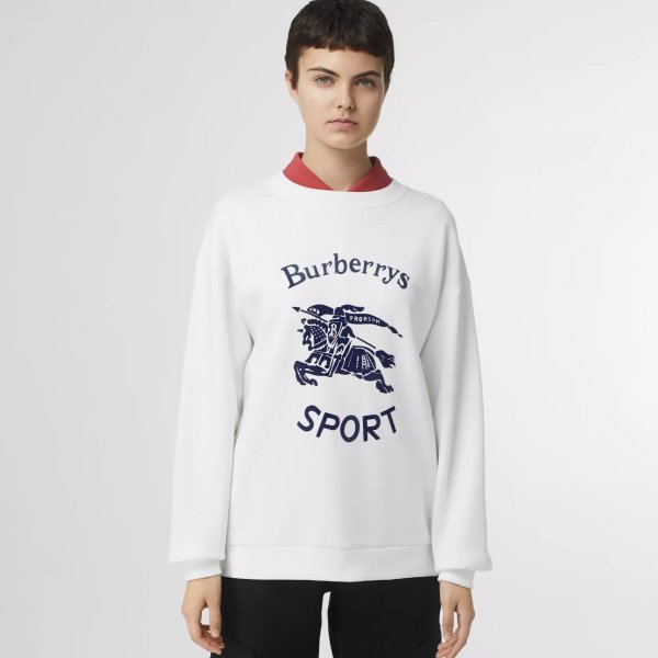 Archive Logo Cotton Blend Sweatshirt