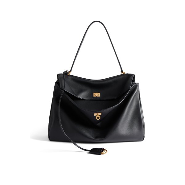 Women's Rodeo Medium Handbag in Black