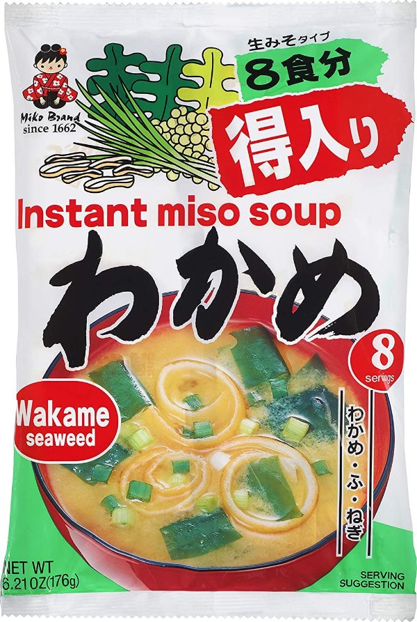 Miko Brand Instant Miso Soup, 6.21 Ounce