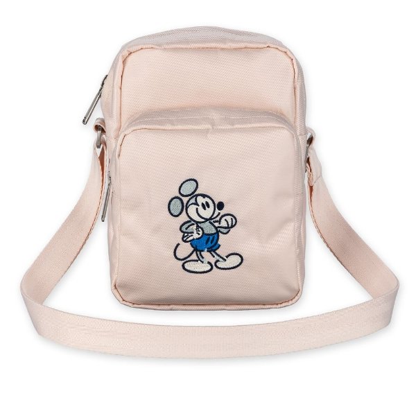 Mickey Mouse Genuine Mousewear Crossbody Bag – Pink | shopDisney