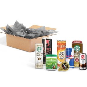 Energy Drink Sample Box, 7 or more samples