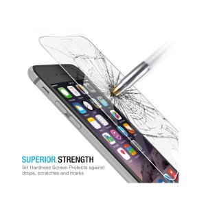 MOTTO iPhone 6 Tempered Premium Ballistic Glass Screen Protector 