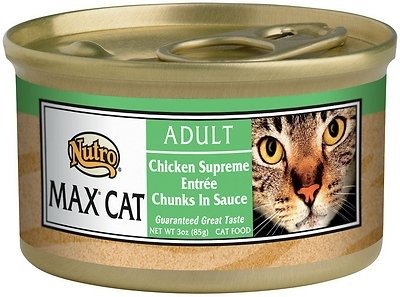 Adult Chicken Supreme Entree Chunks in Sauce Canned Cat Food, 3-oz, case of 24 - Chewy.com