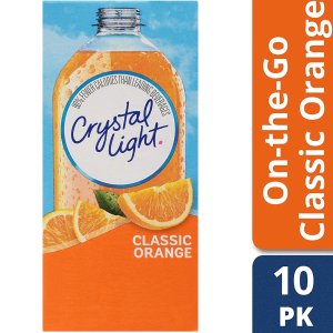 Crystal Light 柑橘味饮料粉 10盒共120包