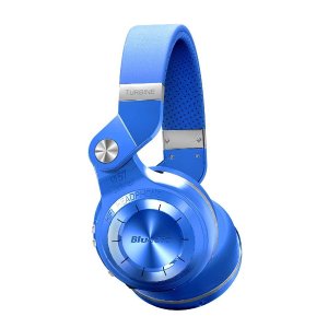 Bluedio T2+ 蓝牙高保真耳机 (蓝色)