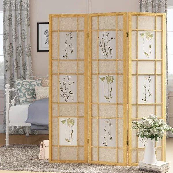 Nidhi 54'' W x 70'' H 3 - Panel Solid Wood Folding Room DividerNidhi 54'' W x 70'' H 3 - Panel Solid Wood Folding Room DividerCustomer PhotosShipping & ReturnsMore to Explore