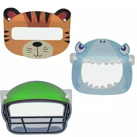 Kids' Lightweight Protective Full Face Shield, Choose your Style (3 pk.) - Sam's Club