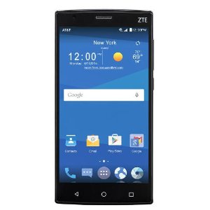 AT&T GoPhone ZTE Zmax 2 4G with 16GB Memory No-Contract Cell Phone - Black