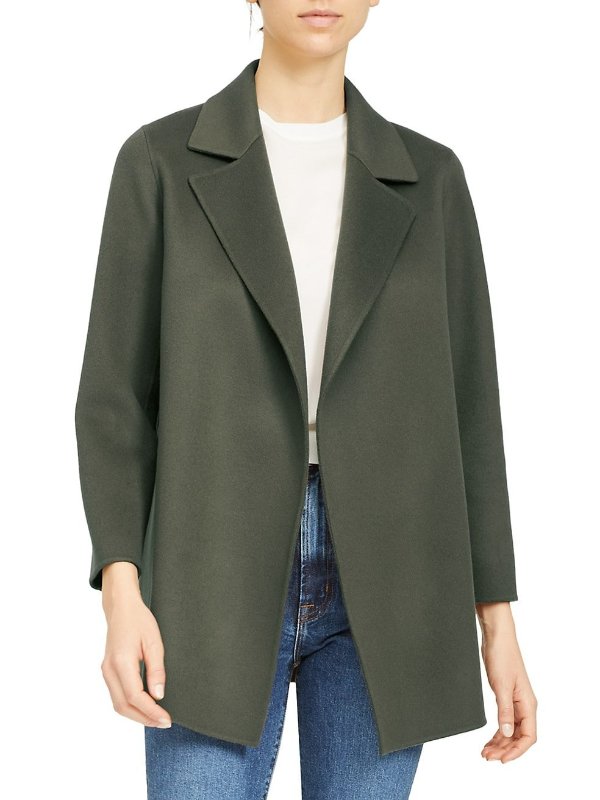 Clairene Wool-Cashmere Coat